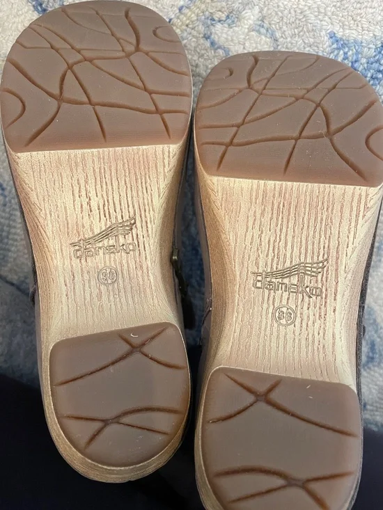 Dansko boots lizanne milled nubuck taupe - Picture 6 of 7